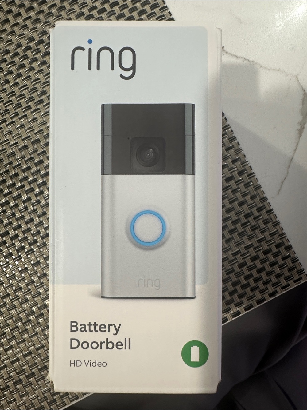 Ring Battery Doorbell in Silver
